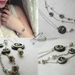 Umelecká šperkárka Zuzana Zliechovcová, kovové vlasové ozdoby, náušnice, náramky, brošne, prstene.